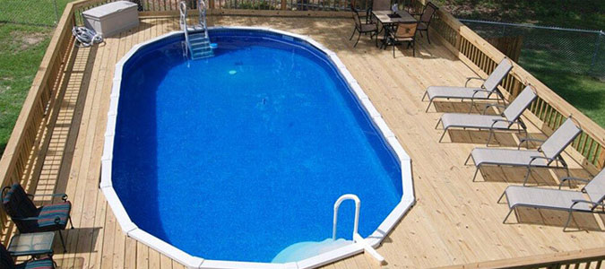 Above Ground Pools Family Image